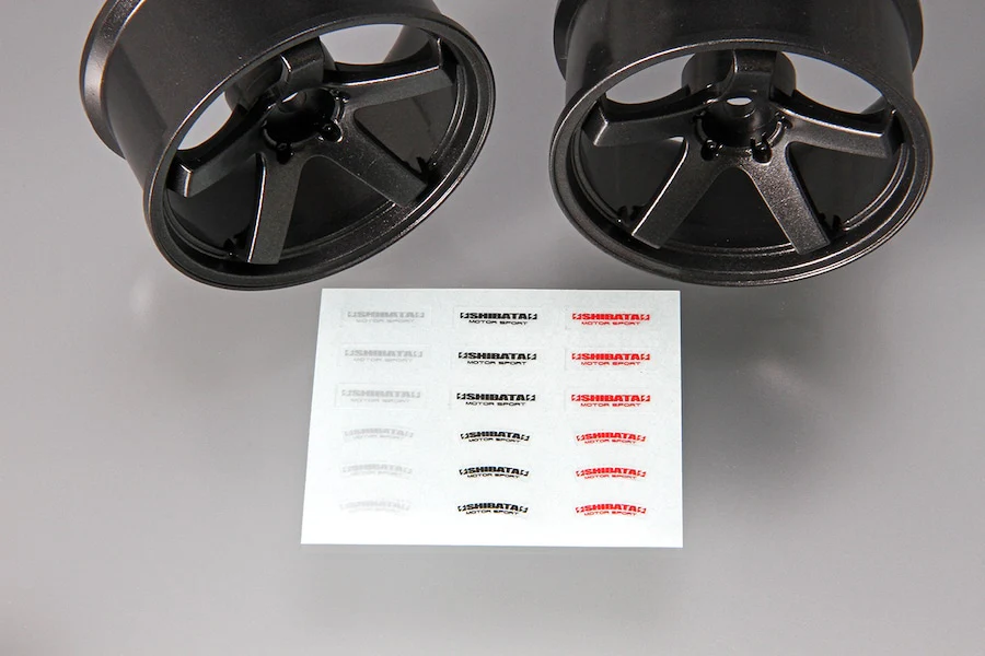 F23 - 5 Spoke White - Black - Gun Metal - Rims (5mm - 7mm) [Shibata] DR-SW07FWH DR-SW07FBK DR-SW0FGWH DR-SW05FBK - Image 8