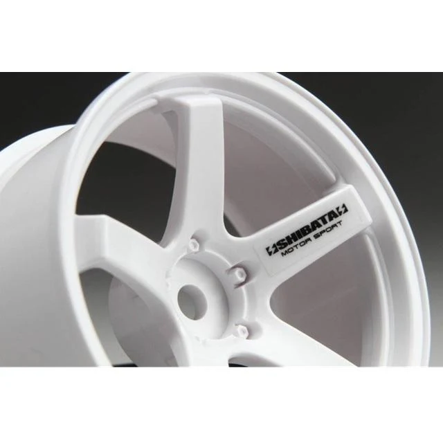 F23 - 5 Spoke - White - High Traction - Rims (5mm - 7mm) [Shibata] DR-SW05FWH DR-SW07FWH - Image 2