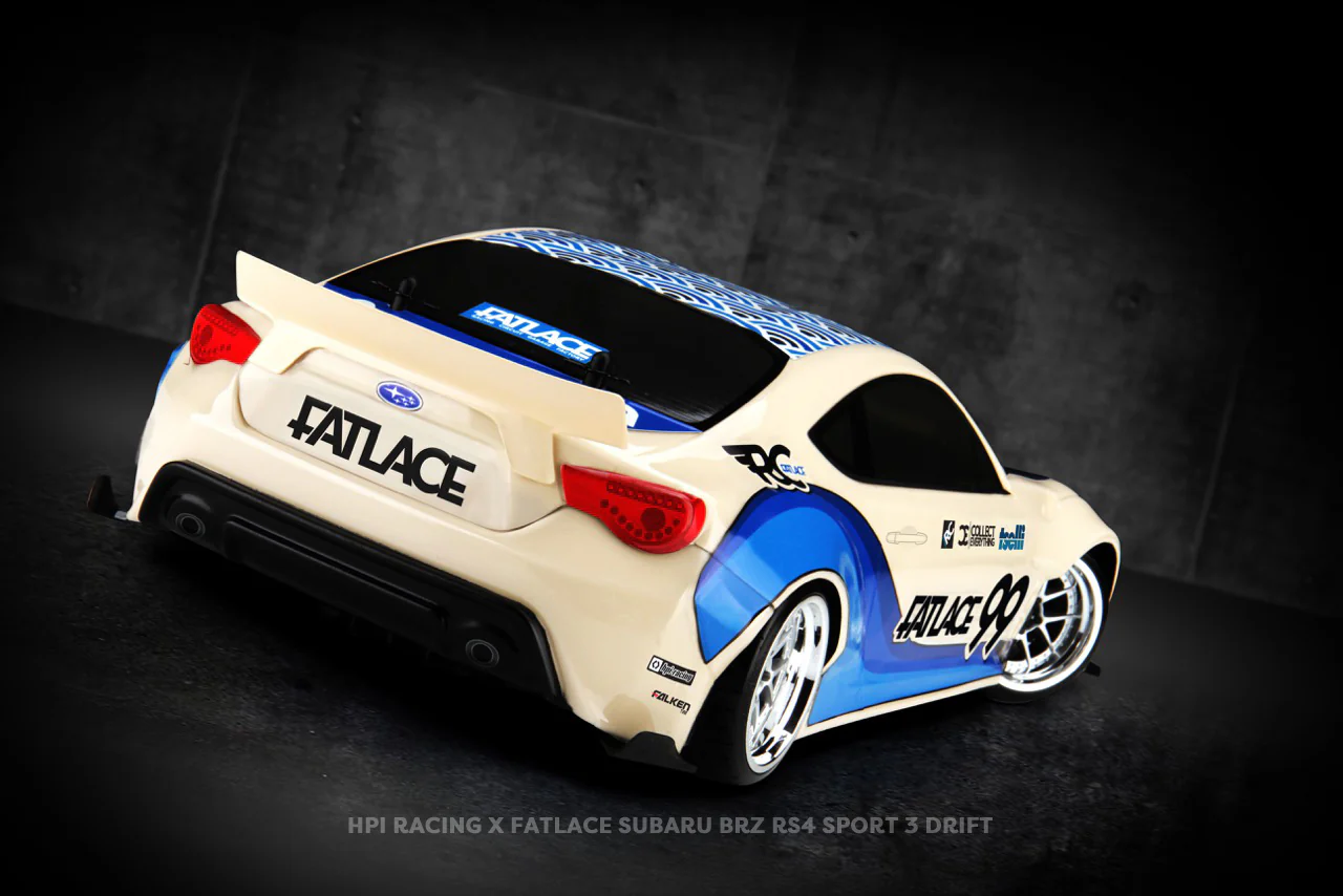 Fatlace x HPI Collaboration Subaru BRZ Rocket Bunny 1-10 CLEAR Body Set - [HPI] HPI115332  Illest Scion FRS FT86 - Image 2