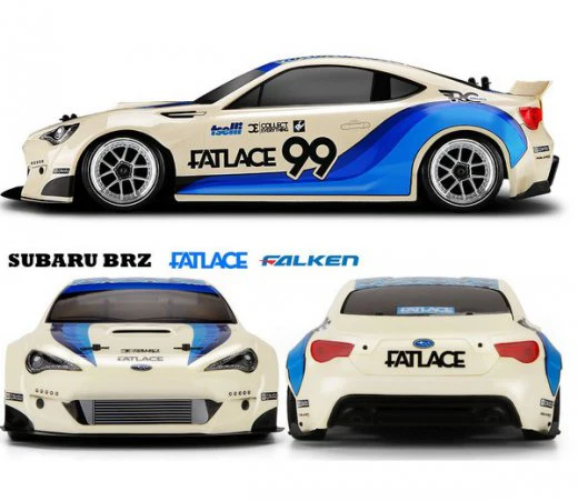 Fatlace x HPI Collaboration Subaru BRZ Rocket Bunny 1-10 CLEAR Body Set - [HPI] HPI115332  Illest Scion FRS FT86 - Image 4
