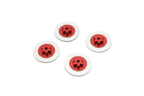 Fazer FZD2 Aluminum Brake Disc Hub (4pcs) [Kyosho] FAW307