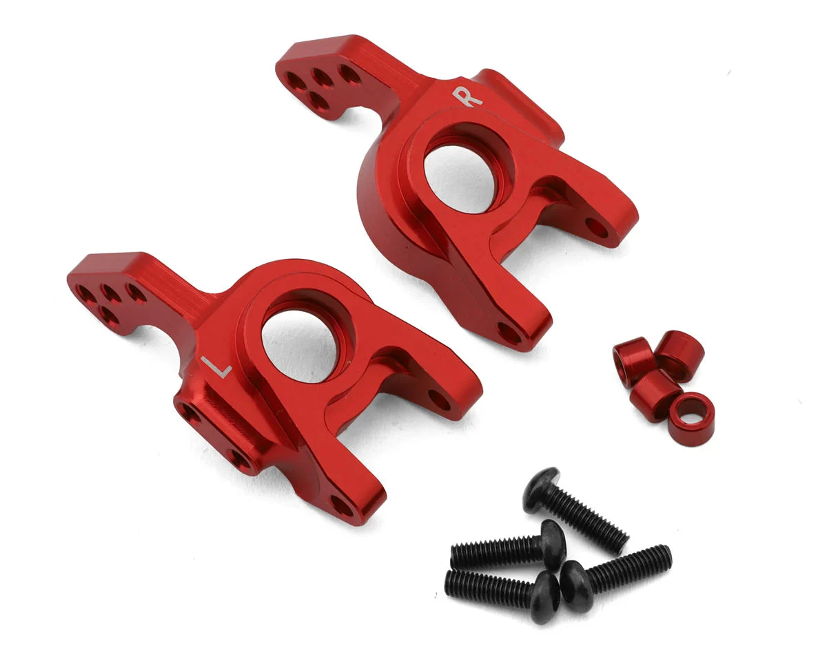Fazer FZD2 Aluminum Rear Hubs (Red) (2) [Kyosho] FAW309