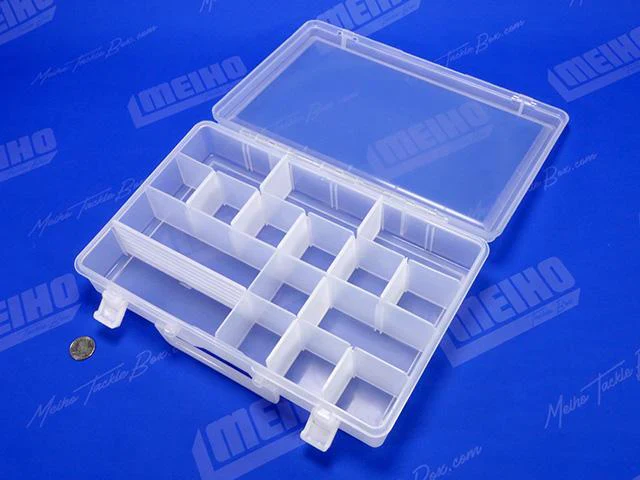 Feeder 1800 Compartment Case - Parts Box - 13" x 9" Made in Japan [Meiho] FEEDER1800 4963189000116
