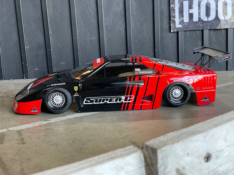 Ferrari F40 1-10 Body Shell [Quality RC] QRC-F40 - Image 2
