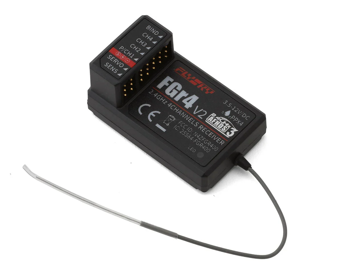 FGr4 Receiver 2.4GHz 4CH AFHDS 3 Remote Control Receiver for NB4 [FLYSKY] FSY-FGR4