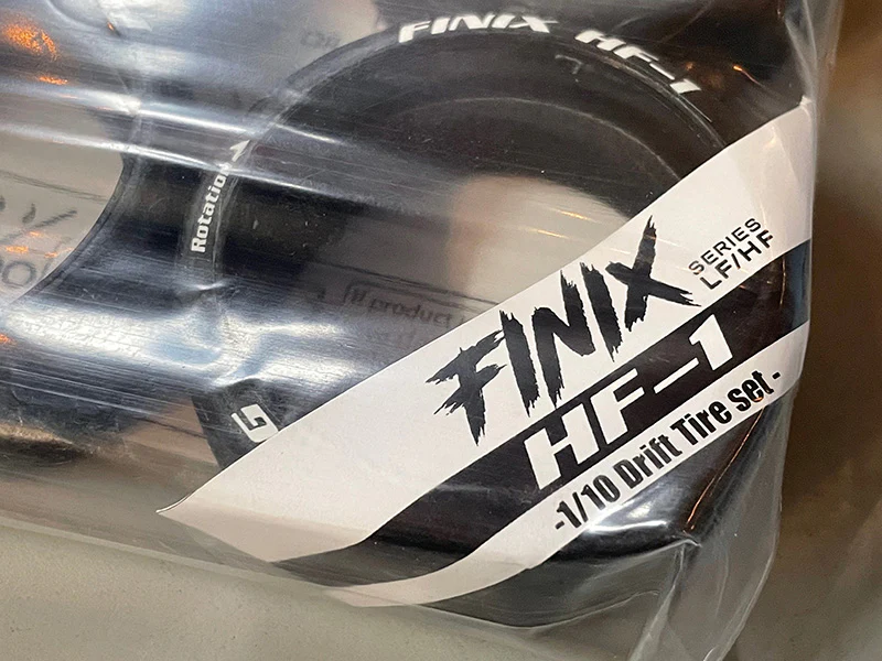 FINIX HF-1 Friction HF Series 1-10 Drift Tire (4-Pack) [DS Racing] FI-HF1SE - Image 2