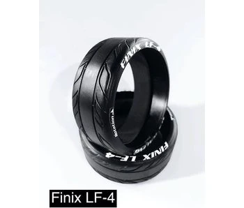 FINIX Realistic Treaded Drift Tire (4-Pack) [DS Racing] LF-1 LF-2 LF-3 LF-4 LF-5 - Image 4