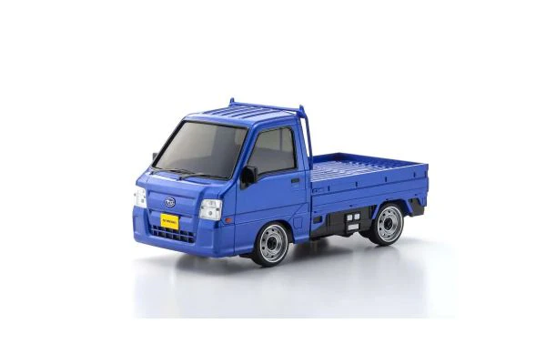 First Mini-Z 1-28 BLUE Subaru Sambar Kei Truck RTR (Ready to Run) [KYOSHO] 66607BL - Image 2