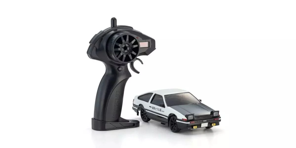 First Mini-Z 1-28 Initial D Toyota Sprinter Trueno AE86 w/ Carbon Hood RTR (Ready to Run) Takumi Fujiwara [KYOSHO] 66617A
