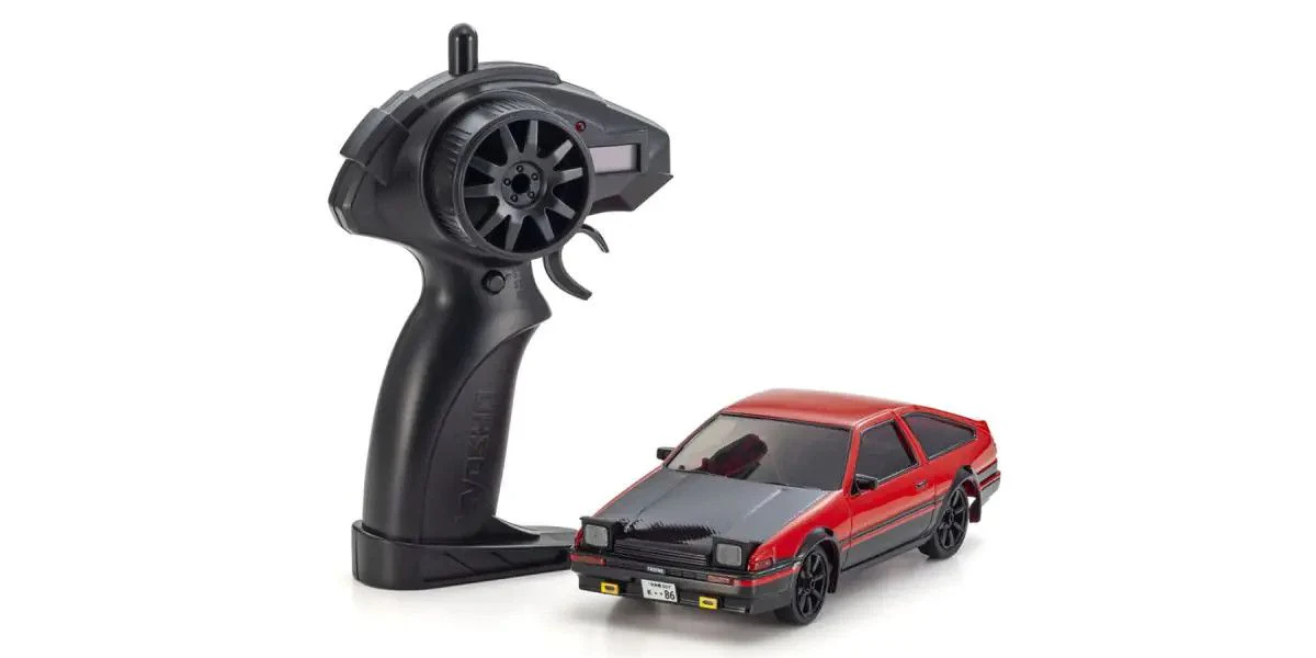 First Mini-Z 1-28 RED PANDA Toyota Sprinter Trueno AE86 RTR (Ready to Run) [KYOSHO] 66613A