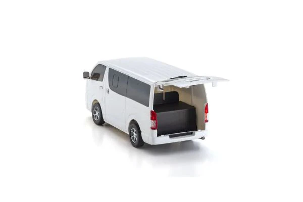 First Mini-Z 1-28 WHITE Hi-Ace Super GL HIACE Toyota RTR (Ready to Run) [KYOSHO] 66609 - Image 3