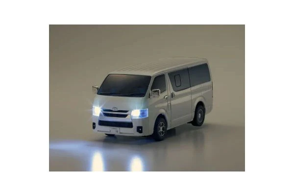 First Mini-Z 1-28 WHITE Hi-Ace Super GL HIACE Toyota RTR (Ready to Run) [KYOSHO] 66609 - Image 5
