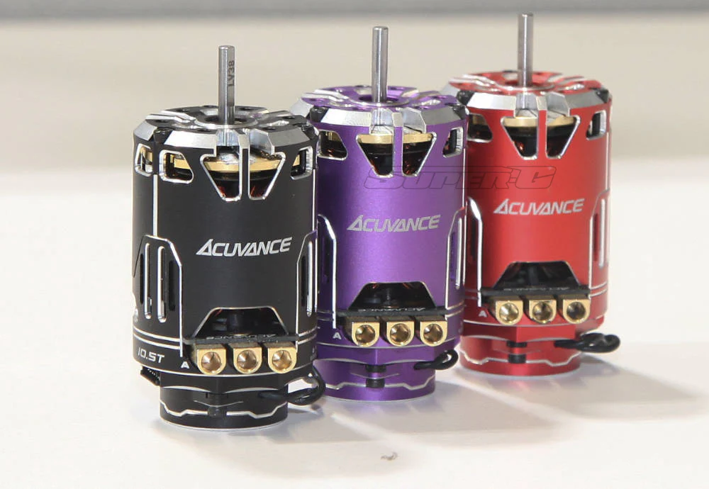 FLEDGE Forced Air-Cooled Brushless Motor for 1-10 RC CAR - 13.5T 10.5T 15.5T- Produced By ACUVANCE Japan