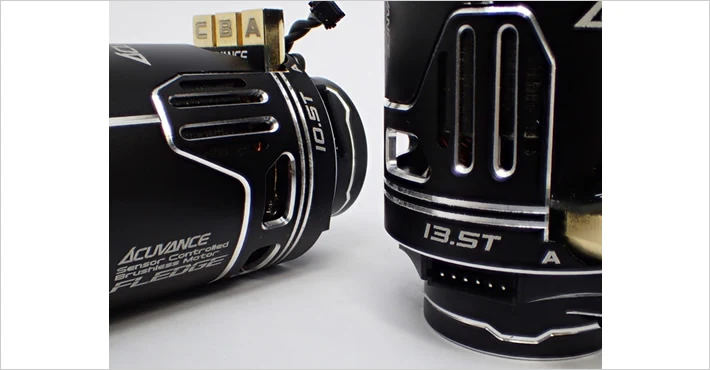 FLEDGE Forced Air-Cooled Brushless Motor for 1-10 RC CAR - 13.5T 10.5T 15.5T- Produced By ACUVANCE Japan - Image 3