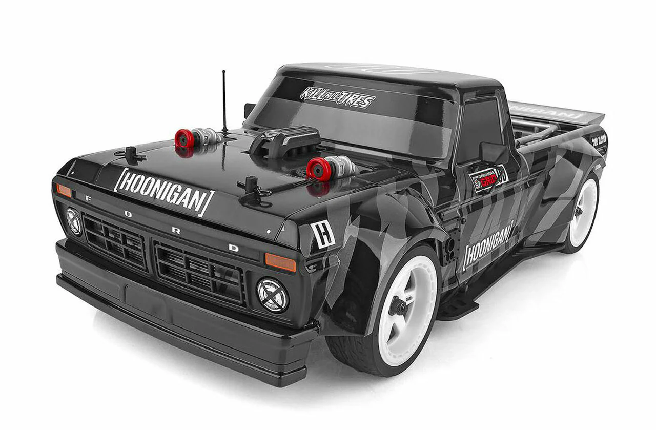 Ford F-150 '77 HOONIGAN Hoonitruck 1-10 Clear Body Set (200mm) [Associated] 31891