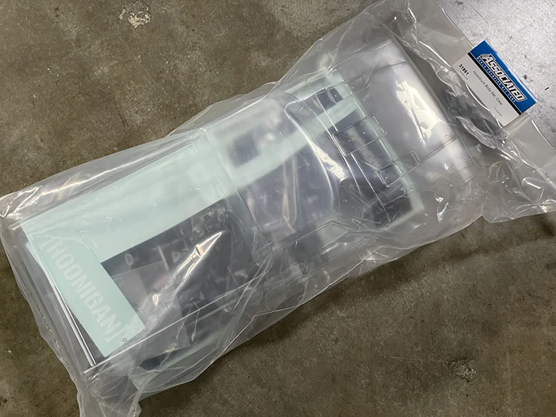 Ford F-150 '77 HOONIGAN Hoonitruck 1-10 Clear Body Set (200mm) [Associated] 31891 - Image 6