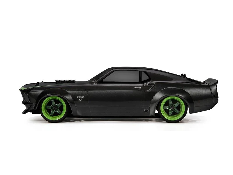 Ford Mustang 1969 RTR-X - Vaughn Gittin Jr - Formula D FD  1-10 Body Set (200mm) [HPI] 109930 - Image 2