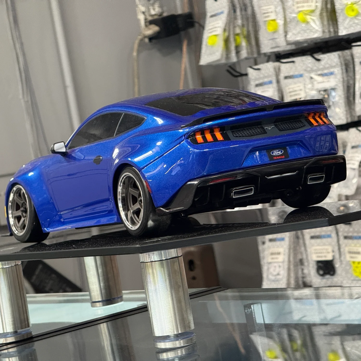 Ford Mustang GT Clear body 1-10 (200mm) Body Set - [Traxxas] 10511 - Image 2