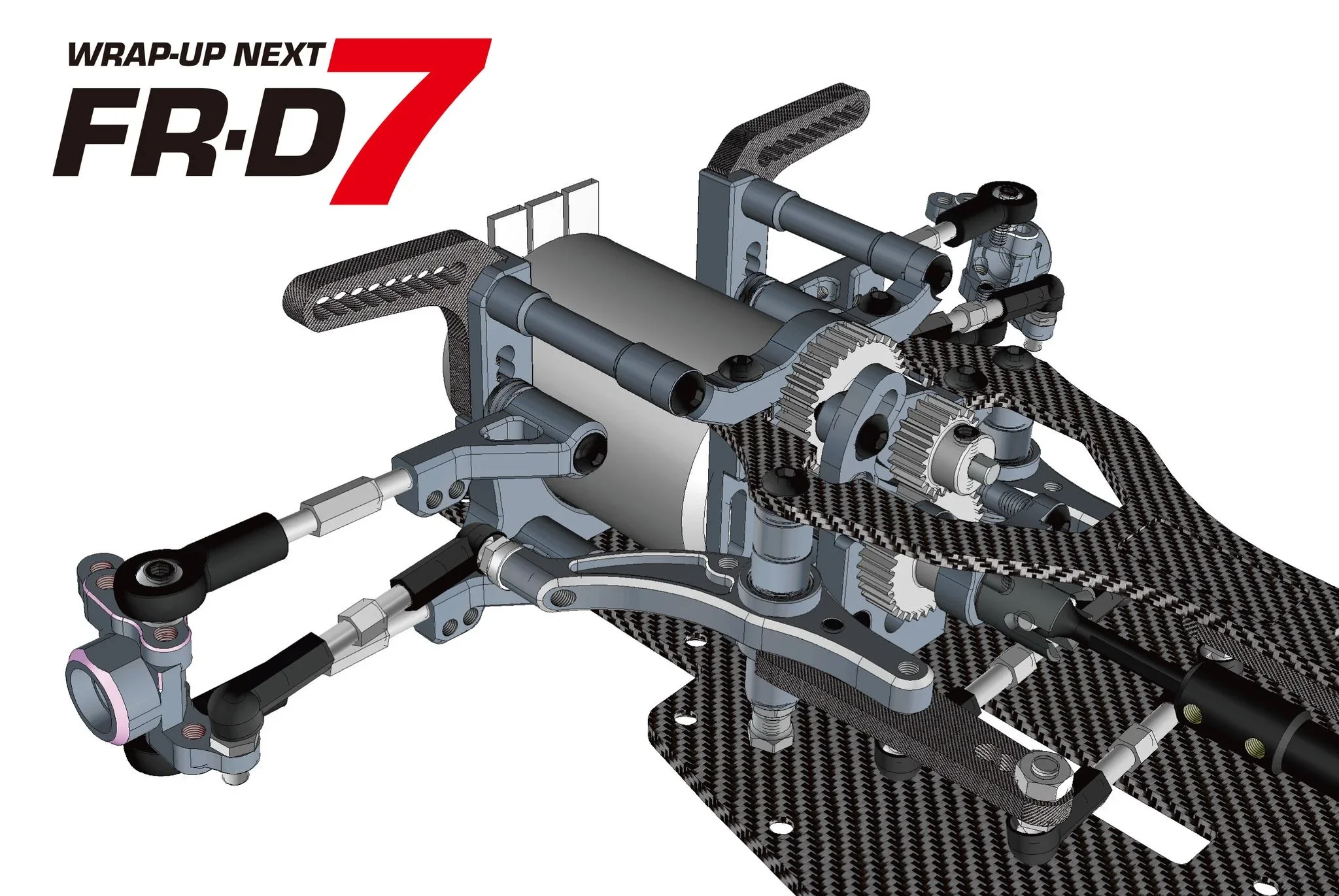 PREORDER: FR-D7 CORE KIT - Black Purple Red 1-10 RWD Adjustable Wheelbase Car GEN 7 FRD 7 [Wrap Up Next] 0858-FD 0859-FD 0860-FD - Image 8