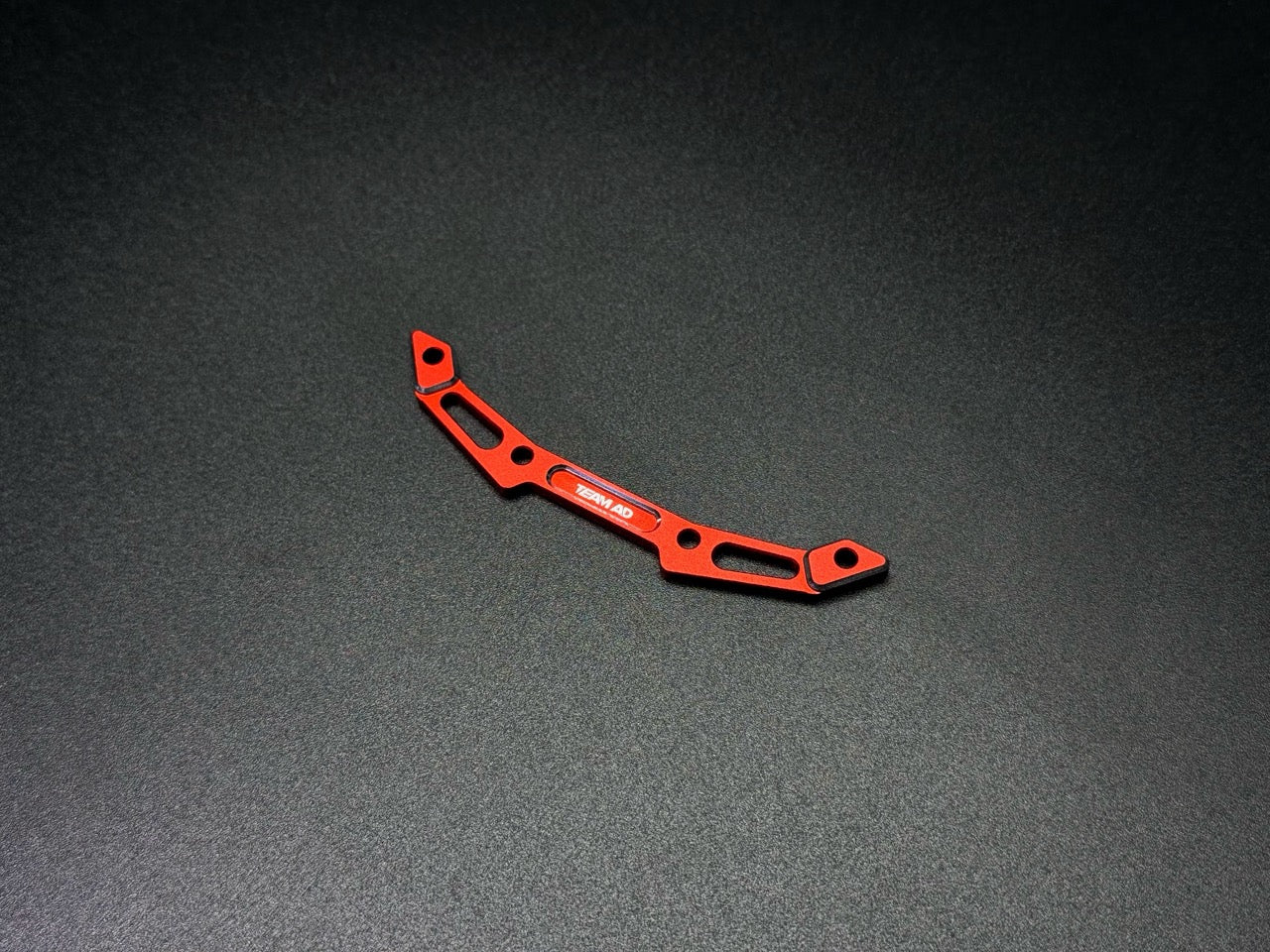 FRONT ALUMINUM BODY POST MOUNT BRACE - BLACK RED PURPLE [Team AD] AD-9041R AD-9041B AD-9041P - Image 4
