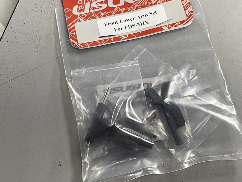Front Lower Arms Set for PDS [Usukani] PDSP-63