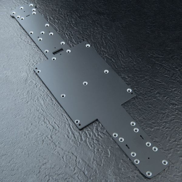 FRX Lower Chassis Deck Plate (2.5mm FRP) [MST] 210707