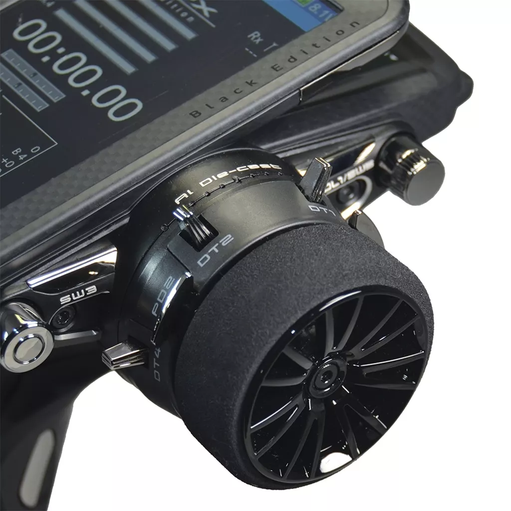 Futaba 10PX BLACK EDITION 10-Channel 4G Telemetry Radio System (Limited Edition w/ Optional White Grips) [Futaba] 00008729-3 - Image 2