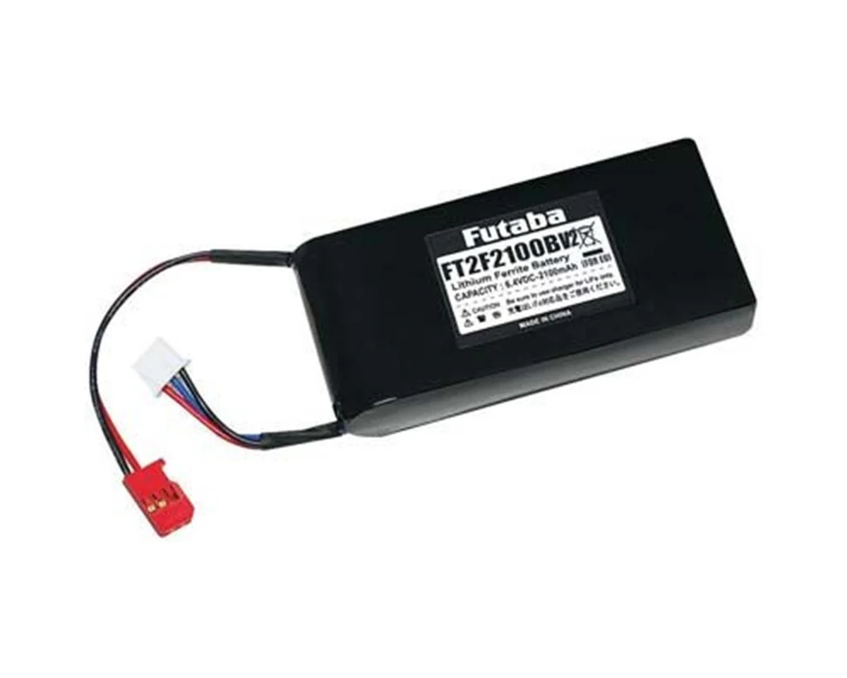 FUTABA 6.6V 2100MAH LIFE BATTERY FOR TRANSMITTER (4PV, 10PX, 7PX 3PV) [Futaba] FT2F2100BV2 UBA0135