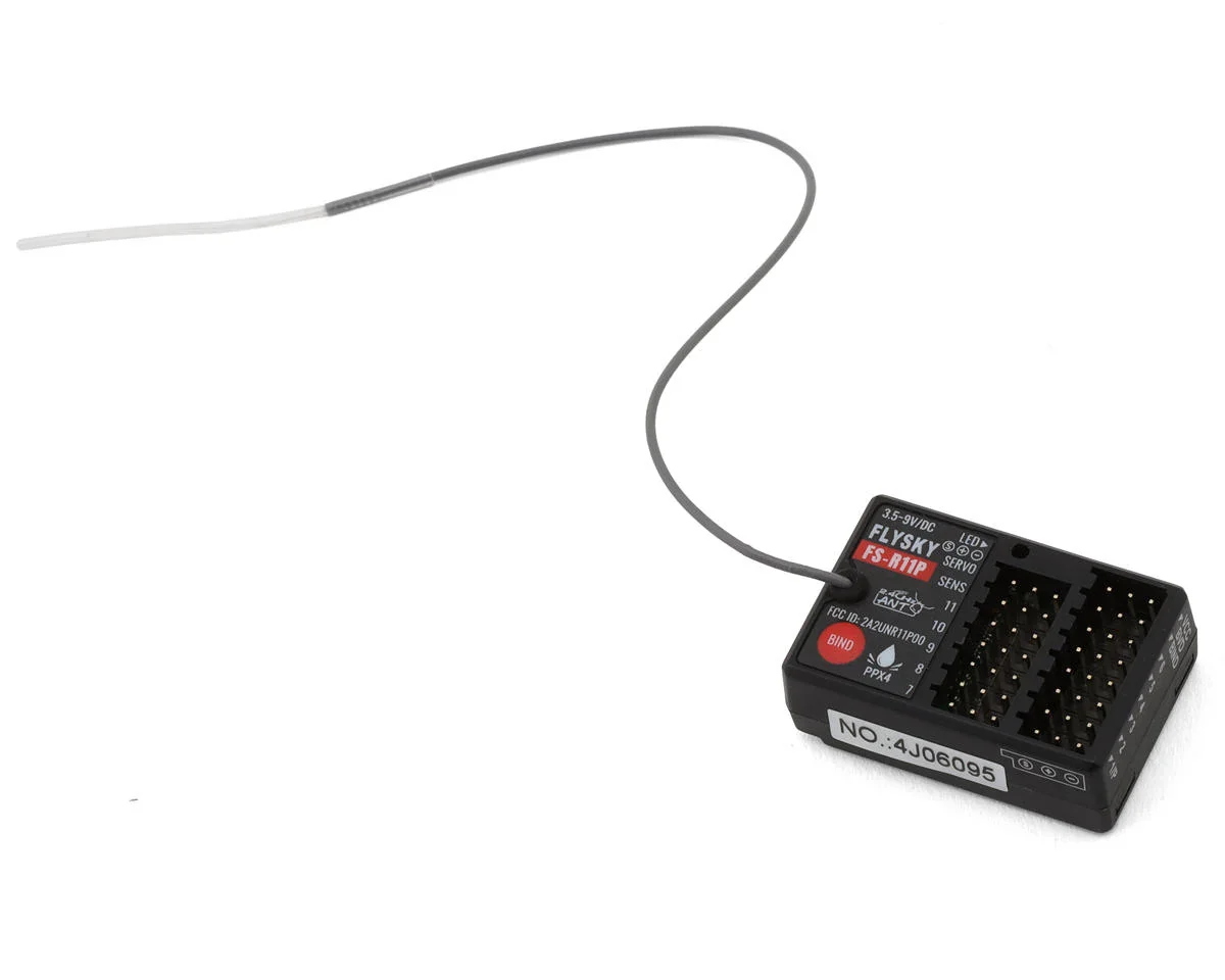 G11P ANT 11-Channel 2.4GHz Transmitter w/R11P Receiver COLOR LCD Screen [FLYSKY] FS-G11P - Image 4
