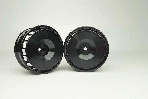 GA18 - 1-10 Drift Car Competition Wheel DISH WHEEL (24mm Width) - 4mm RIMS - YELLOW WHITE BLACK [Reve D] RW-GA18Y4 RW-GA18W4 RW-GA18K4 - Image 4