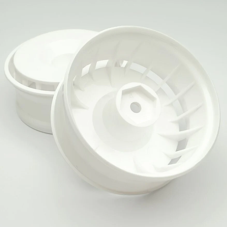GA18 - 1-10 Drift Car Competition Wheel DISH WHEEL (24mm Width) - 4mm RIMS - YELLOW WHITE BLACK [Reve D] RW-GA18Y4 RW-GA18W4 RW-GA18K4 - Image 7