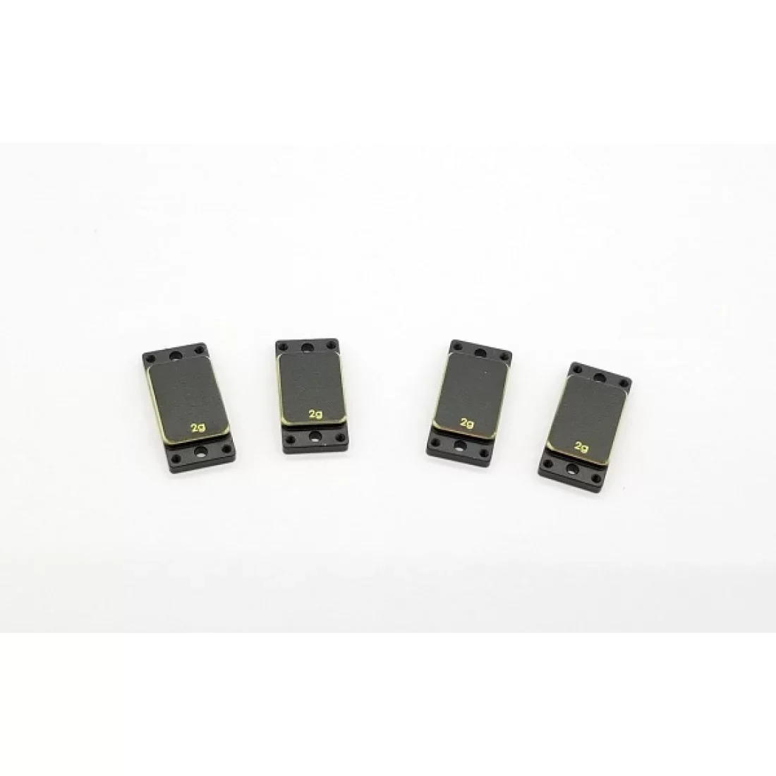 GLF-1 Brass Left-Right plates - (2.0g x 4pcs) for GLF1 [GL Racing] GLF-OP-014
