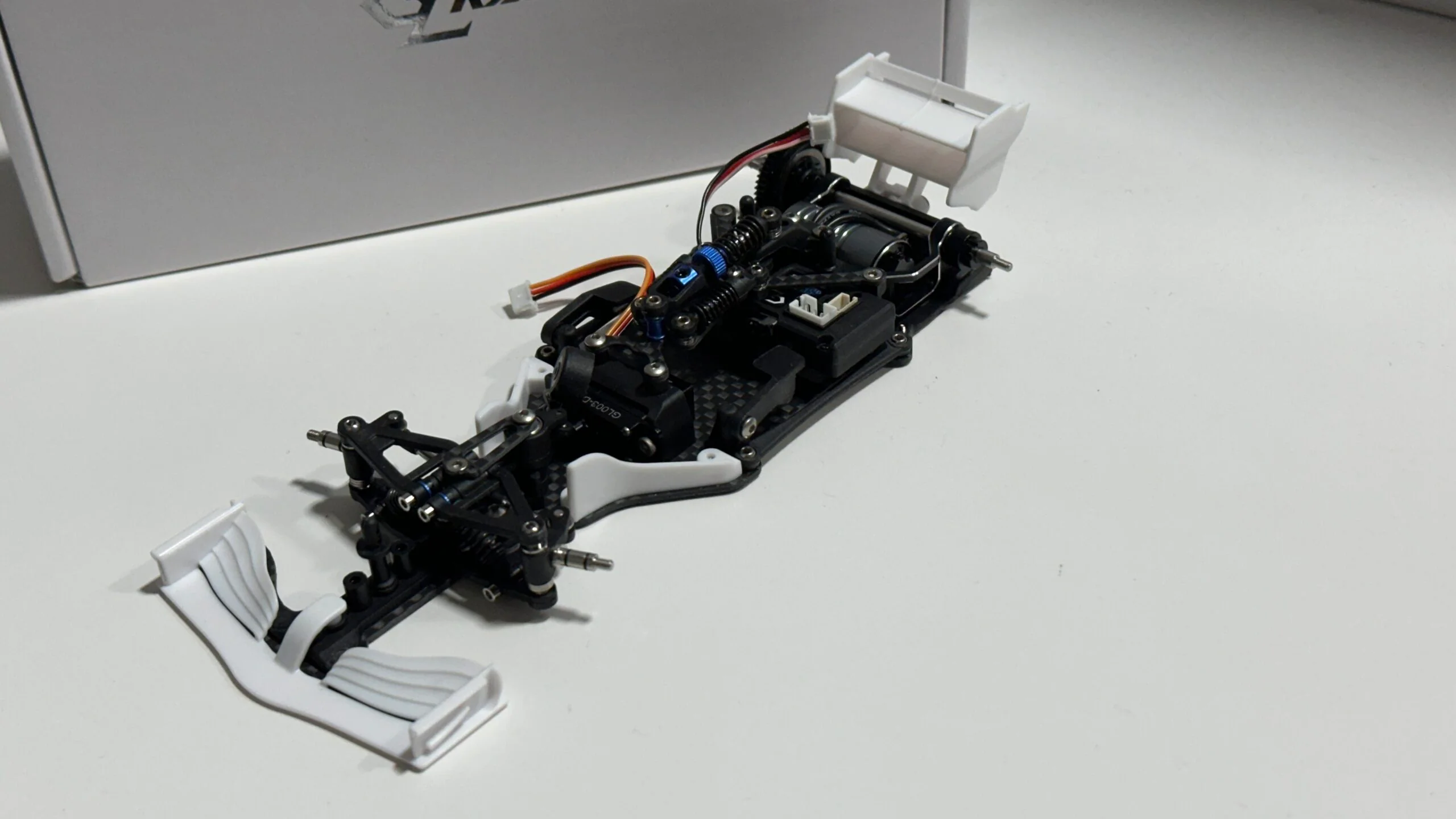 GLF-1 RWD Chassis 1-28 F1 *FACTORY ASSEMBLED* w MOTOR SERVO + ESC [GL Racing] GLF-1-PREBUILT