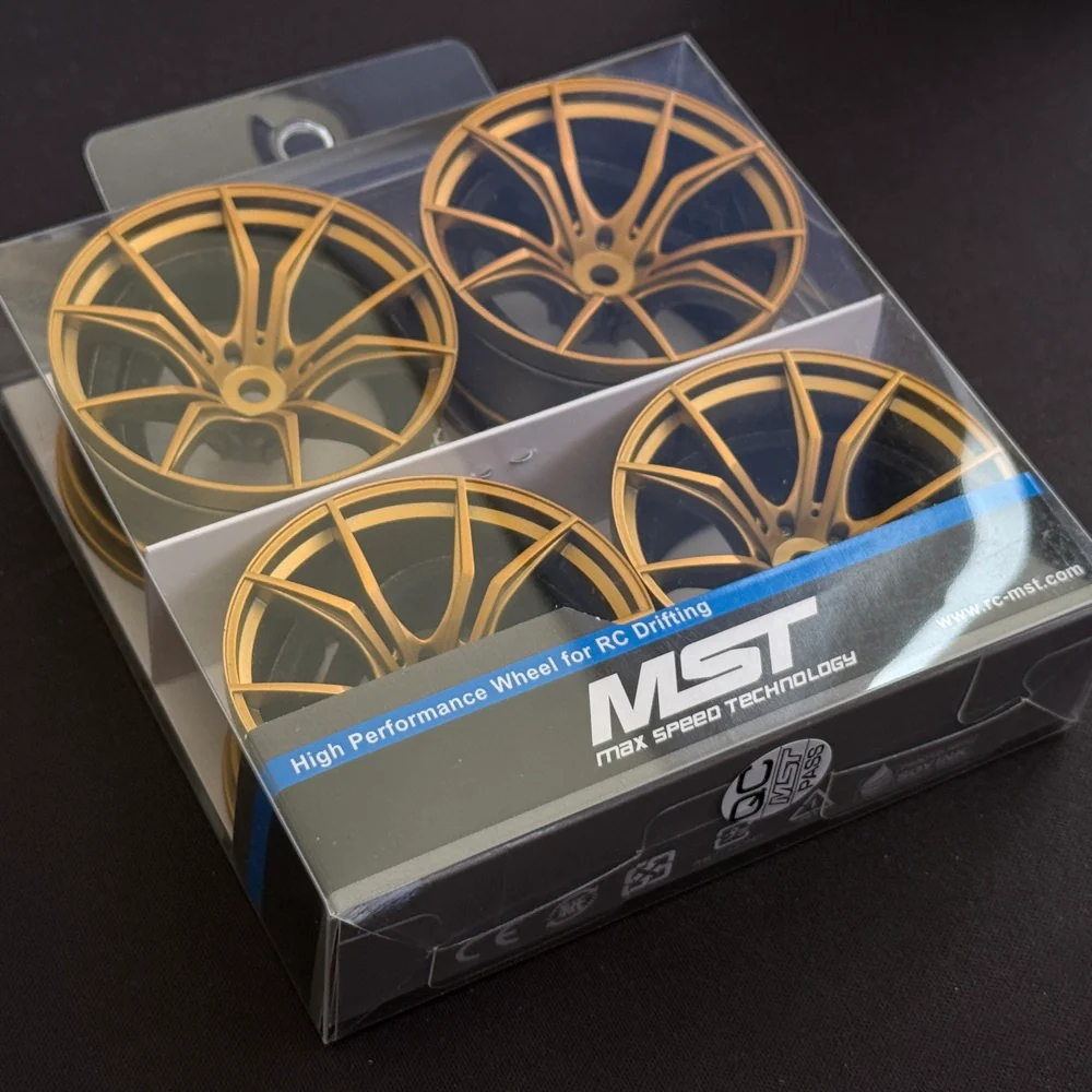 GOLD FX Split 5 Spokes - Titan Style - Concave 8 Offset 1-10 Rims (4-Pack) [MST] 102049GD - Image 3