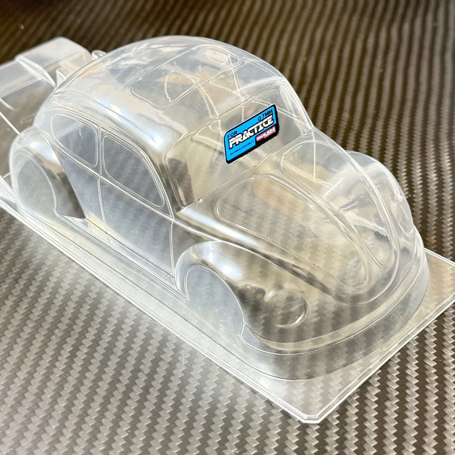 Golem Superbody Bee 1-28 Lexan Body (98mm) VW Bug Beetle [Golem] G102P - Image 3
