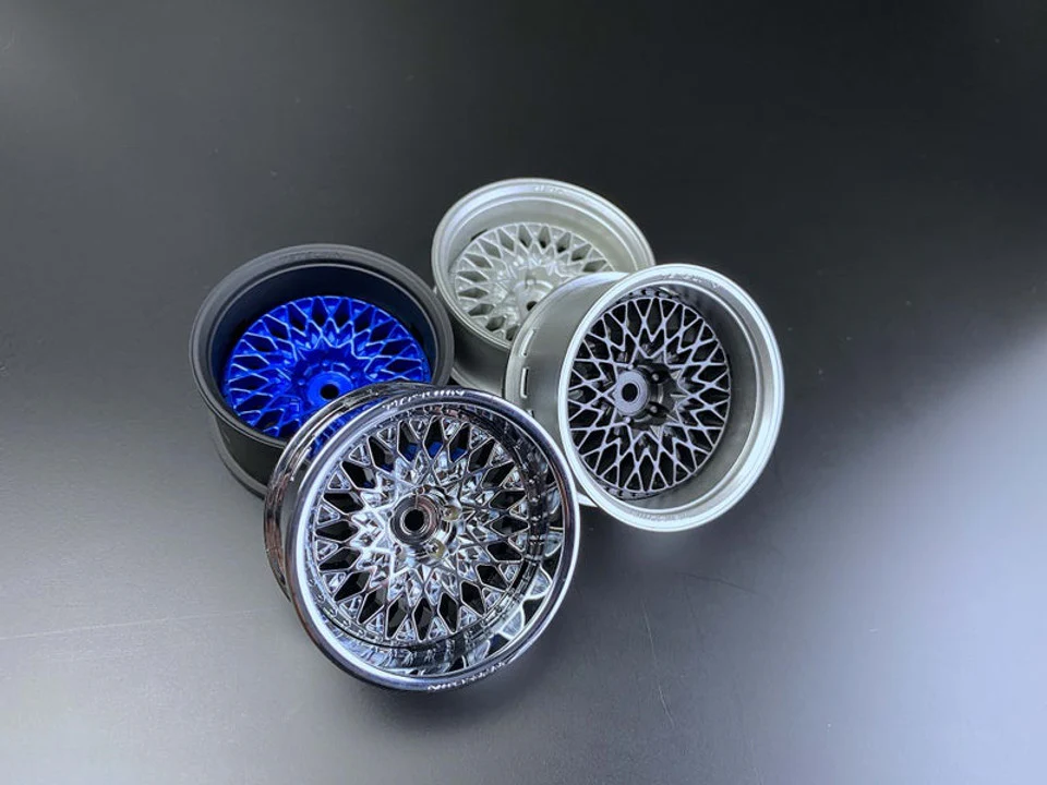 GRAN SEEKER MESH GOLD - CHROME LIP RIM02 Super-Rim Set (Adjustable Offset 5 8 11) [Tetsujin] TT-8110 - Image 3
