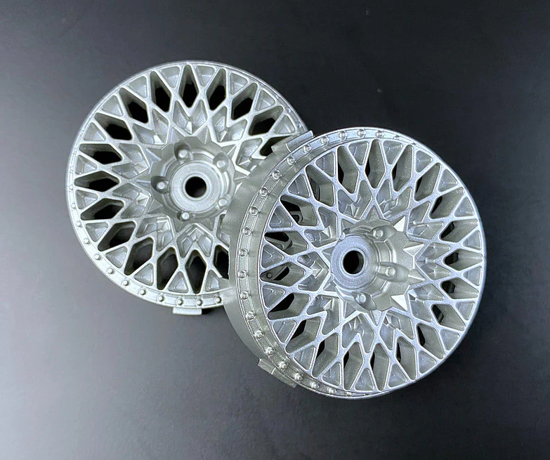 GRAN SEEKER (mesh) ALUMI SILVER FACE DISC for Super-Rim (2 pc) [Tetsujin] TT-7121