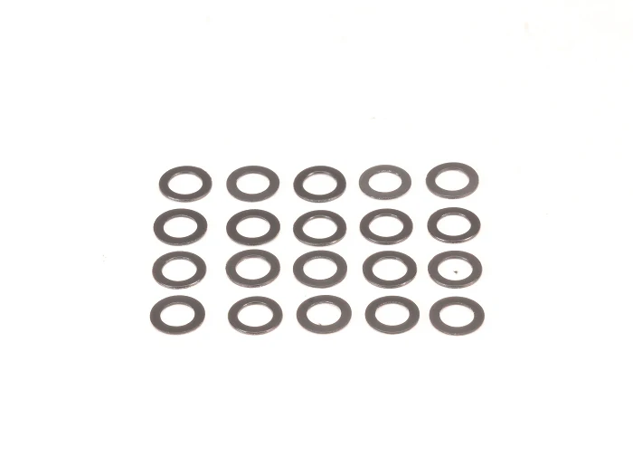 Graphite Nylon Shims 3.1x5x0.3mm (20pcs) [PN Racing] 731503