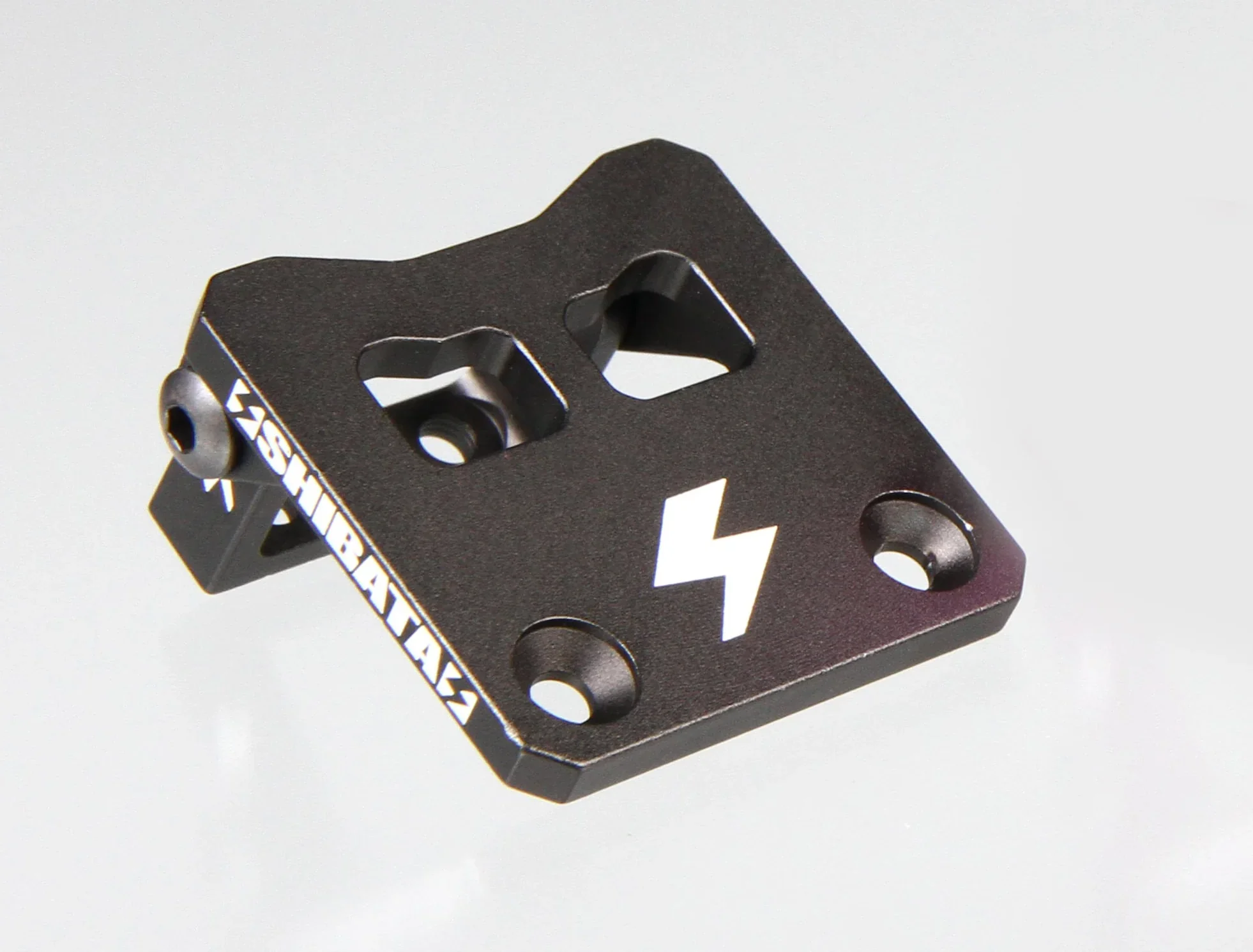GRK ADJUSTABLE REAR ESC MOUNT (Red Black Purple) [Shibata] R31S338BK R31S338PU R31S338RD - Image 4