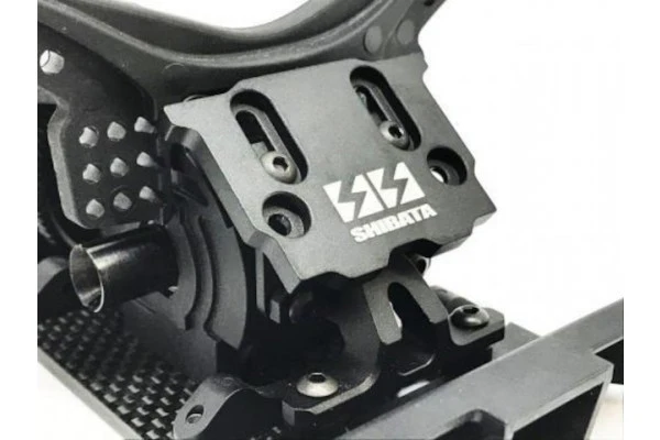 GRK VARIABLE REAR ESC PLATE (Red Black Purple) [Shibata] R31S305BK R31S305RD R31S305PU - Image 2