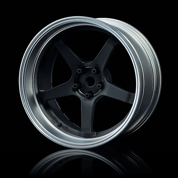 GT 5 SPOKE (BLACK FACE) Adjustable Offset Rims (4-Pack) [MST] 832110FBK - Image 3