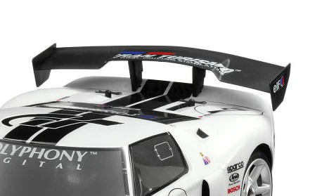 GT WING SET (TYPE D - 10TH SCALE - BLACK) Spoiler Set [HPI Racing] 85288