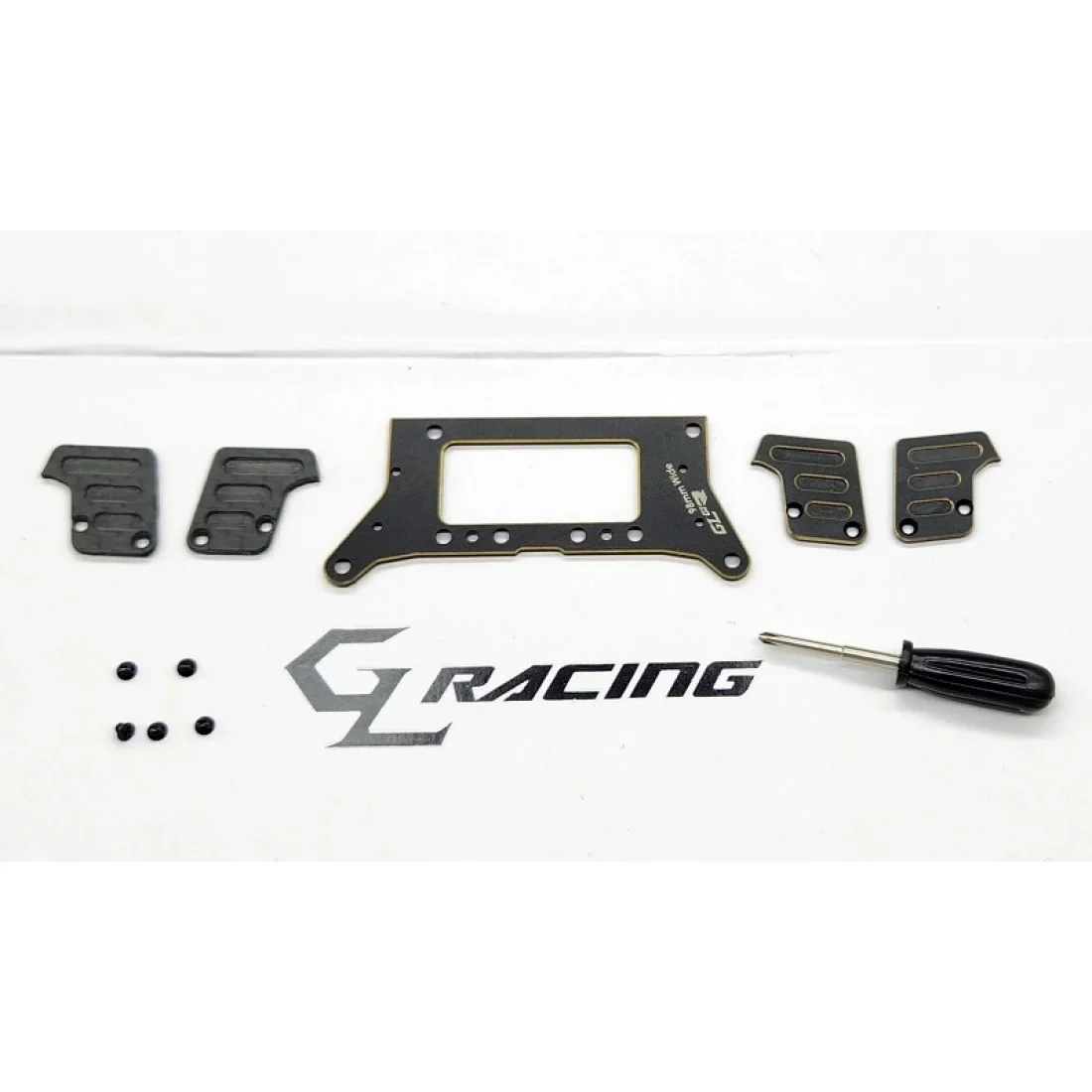 GTR Hybrid motor mount plate set (98 mm) [GL Racing] GL-GTR-OP-028