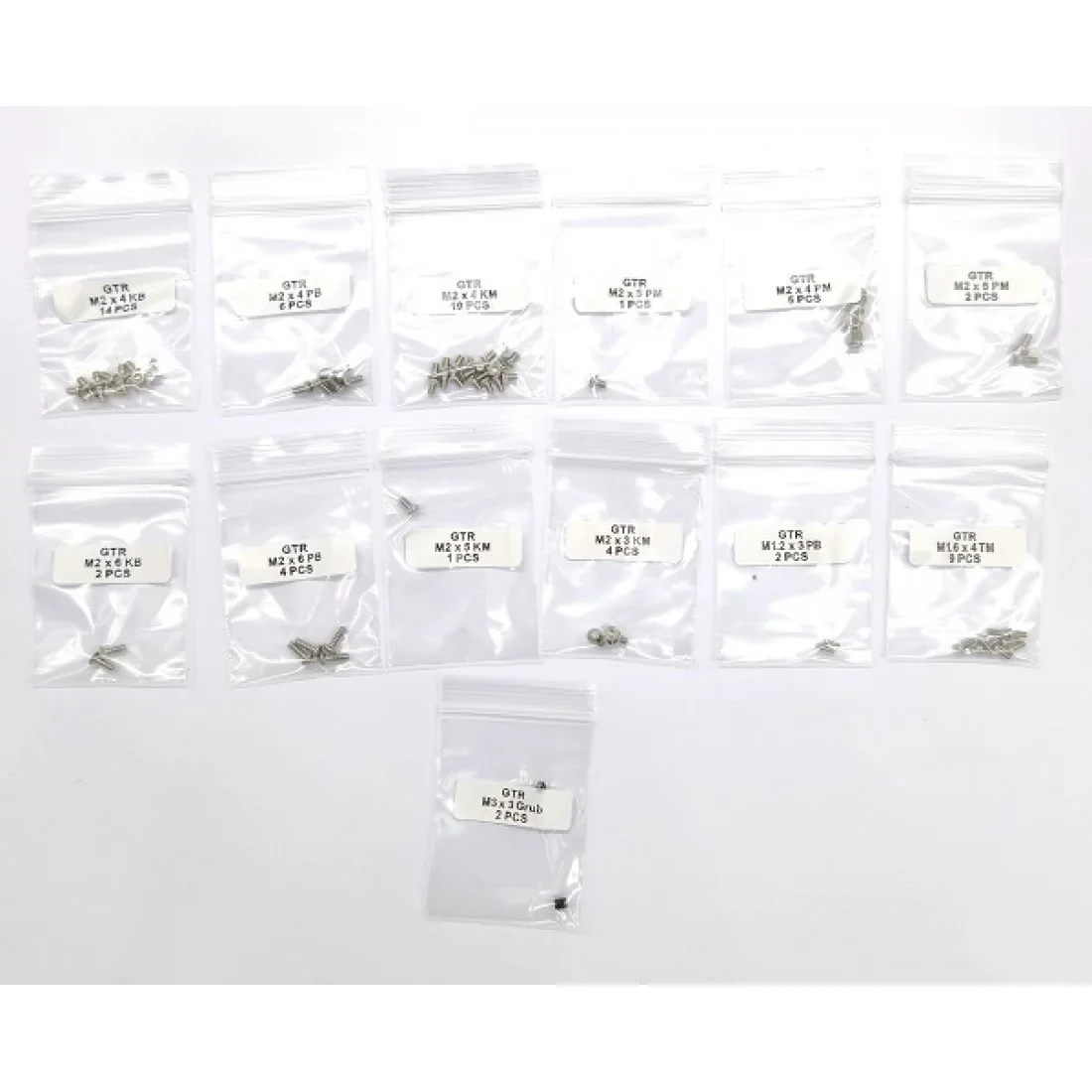 GTR SPARE PARTS - Screw Set [GL Racing] GL-GTR-S-040