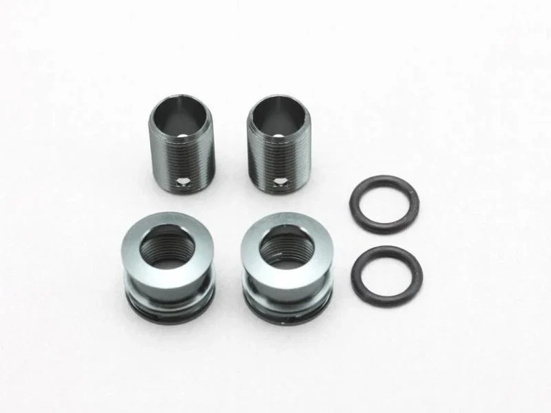 Gun Metal Aluminum Adjustable Body Mount Posts (fits ZS-016 and Y4-016) [Yokomo] ZS-ABM5G