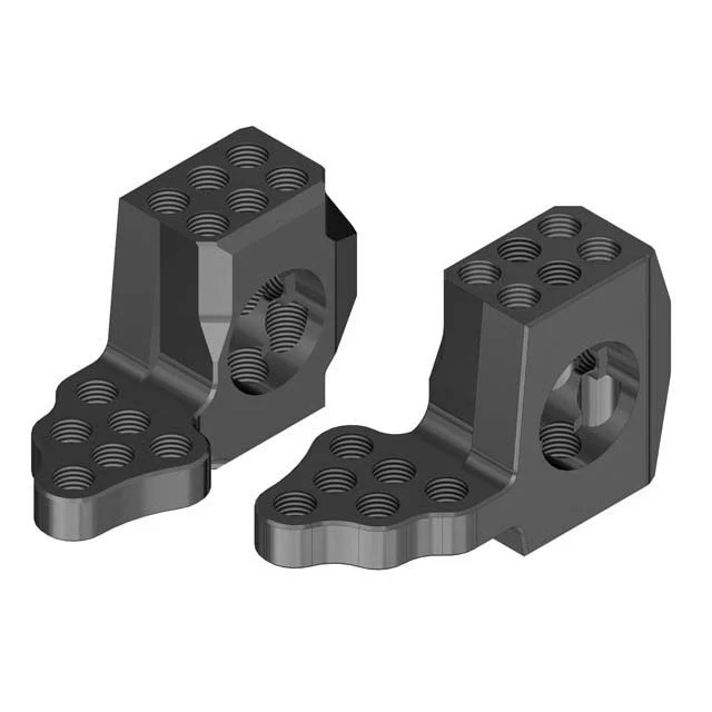 Lightweight GX Knuckle Ver 4 (RWD Steering Blocks) [WRAP UP NEXT] BLACK RED PURPLE 0518-FD 0519-FD - Image 2
