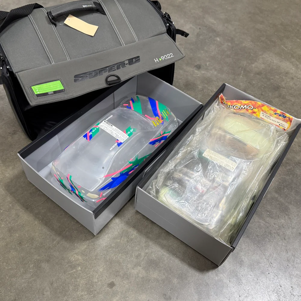 HARD DUAL DRAWER PREMIUM 1/10 RC CARRY BAG HAULER (20" x 12" x 11") [HARD] HARD(2DR-SG) - Image 6