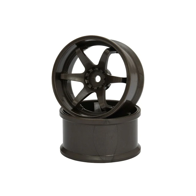 HAYATE - BRONZE N-Type Drift Wheel (Traction) 6mm / 8mm 1/10 Rims [G-Force] GD090 GD091 - Image 2