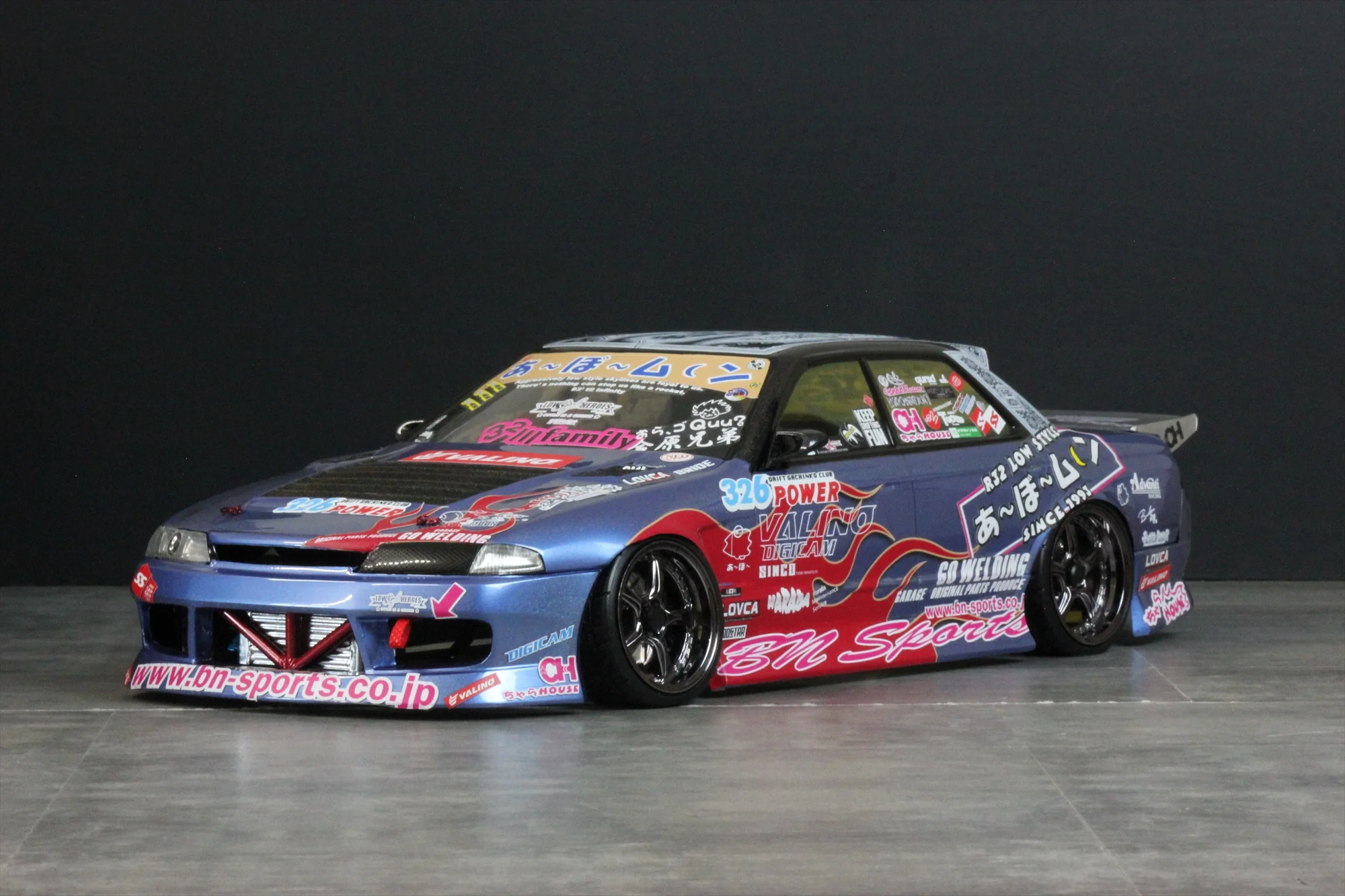 HCR32 Nissan Skyline GT-R R32 Sedan BN SPORT 4-Door 1-10 Body Set [Pandora] PAB-3224