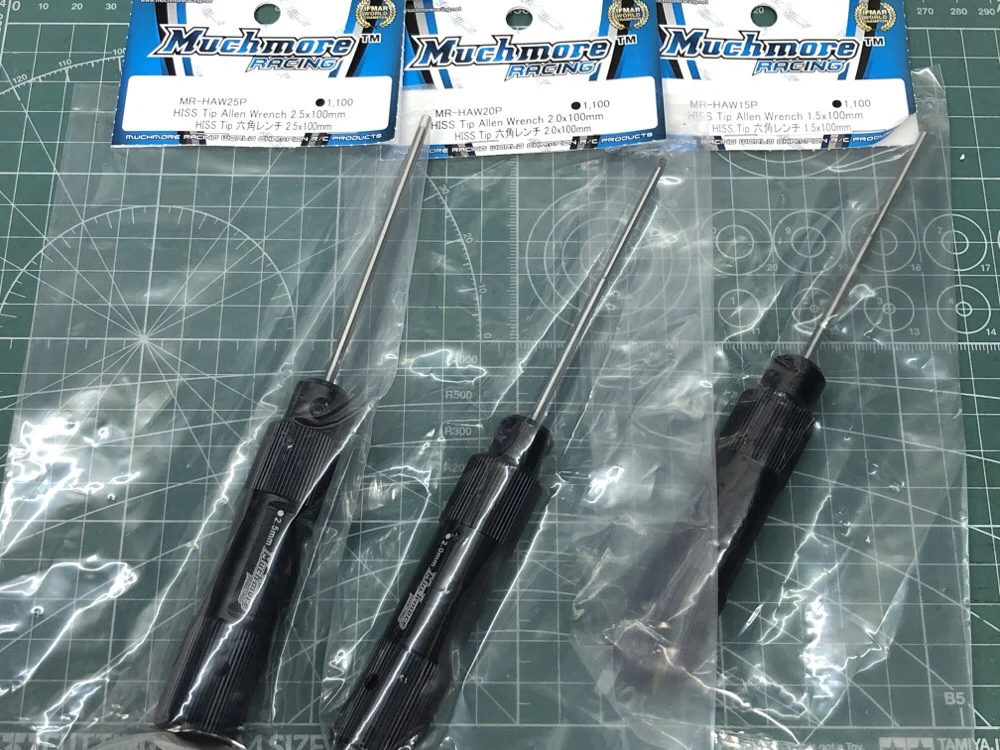 HEX Wrench Set, 1.5mm, 2.0mm, and 2.5mm Hex Driver [Muchmore Racing] - Image 2